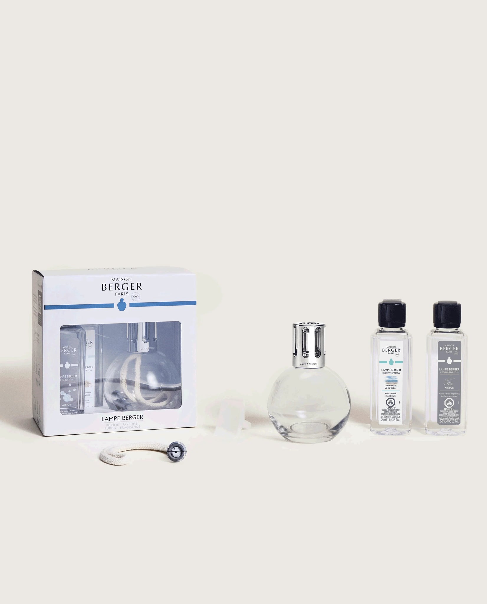 Essential Round Lamp Gift Set (Starter Kit) - Lampe Berger