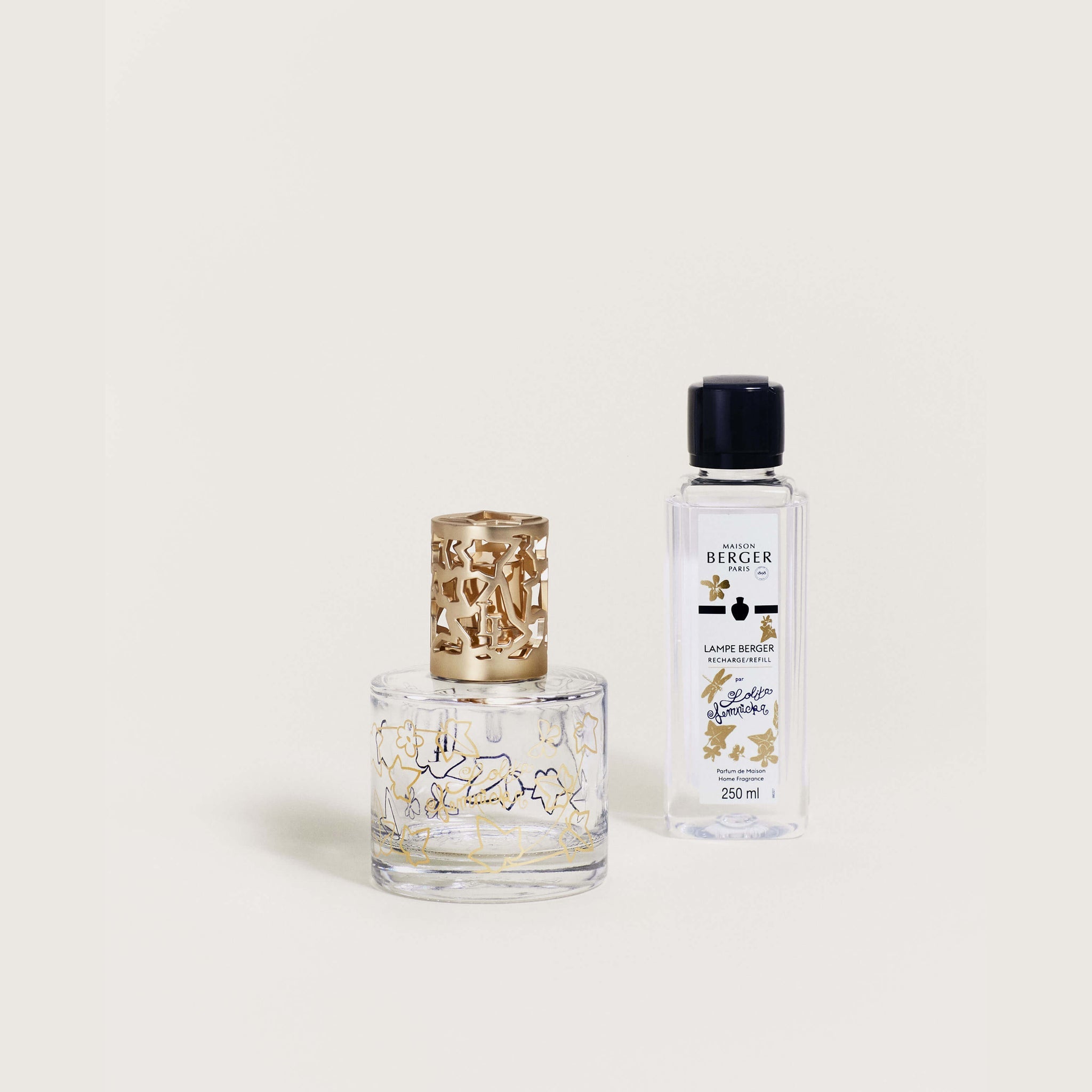 Lampe Berger Lolita Lempicka Pure Clear Fragrance Lamp Gift Set with Lolita Lempicka