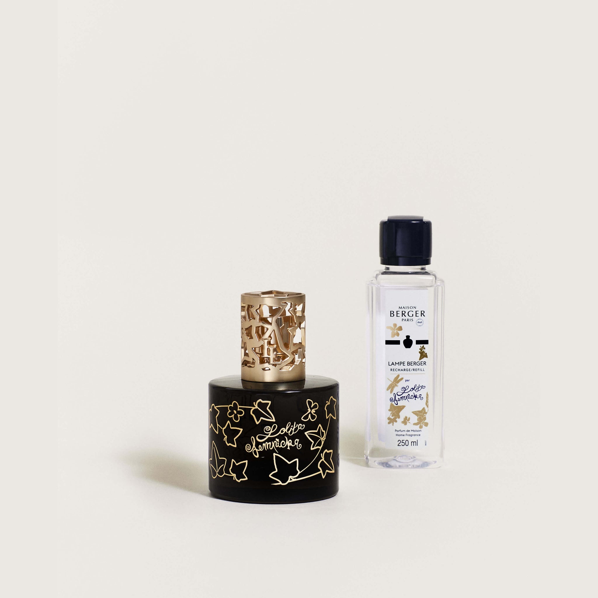 Lampe Berger Lolita Lempicka Pure Black Fragrance Lamp Gift Set with Lolita Lempicka