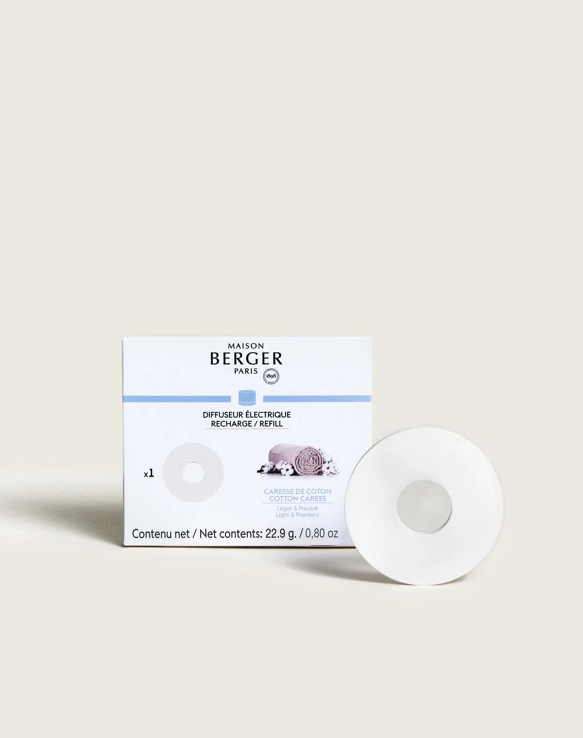 Cotton Caress Nomad Diffuser Refill - Maison Berger