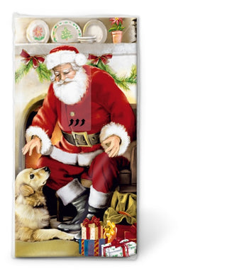 Welcome Father Xmas Pocket Tissue