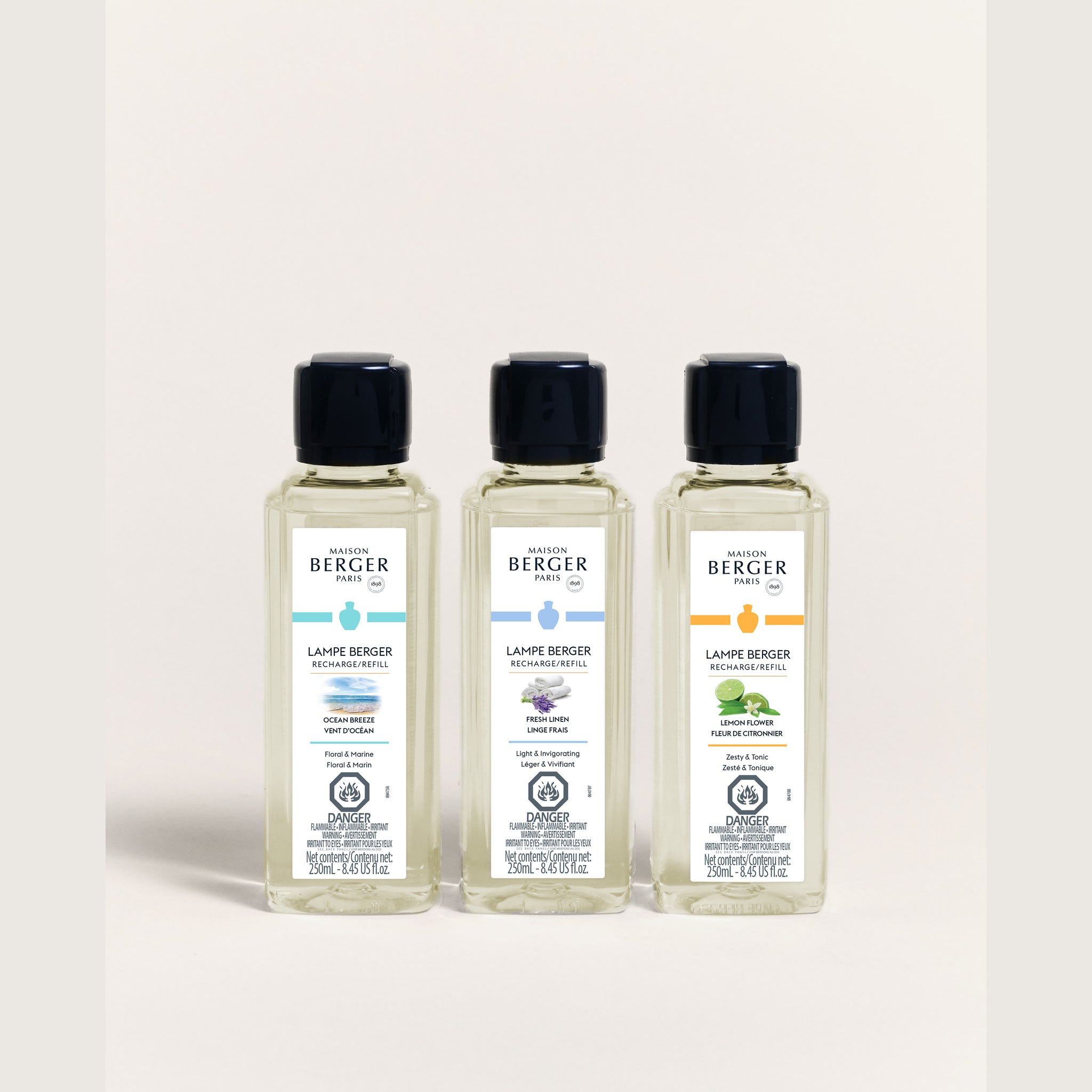 Lampe Berger Fresh Fragrance Oil Refill Trio Pack 3 x 250mL