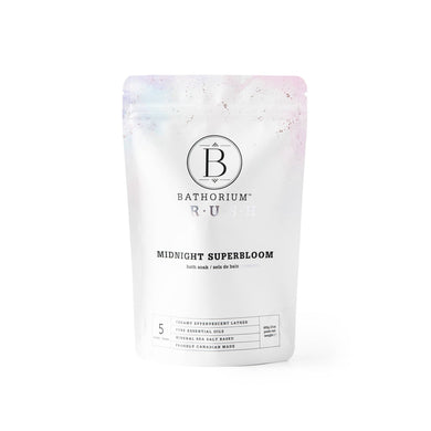 Bathorium Midnight Superbloom Crush Bath Soak 600g