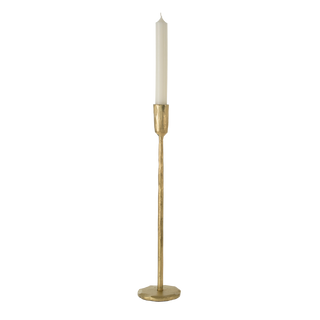 Luna Forged Candlestick Gold - Large