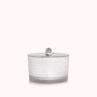 Thymes Frasier Fir Flocked 3-Wick Poured Candle 18oz