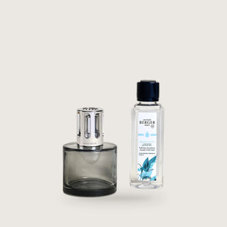 Lampe Berger Aroma Happy Moss Green Fragrance Lamp Gift Set with Aquatic Freshness