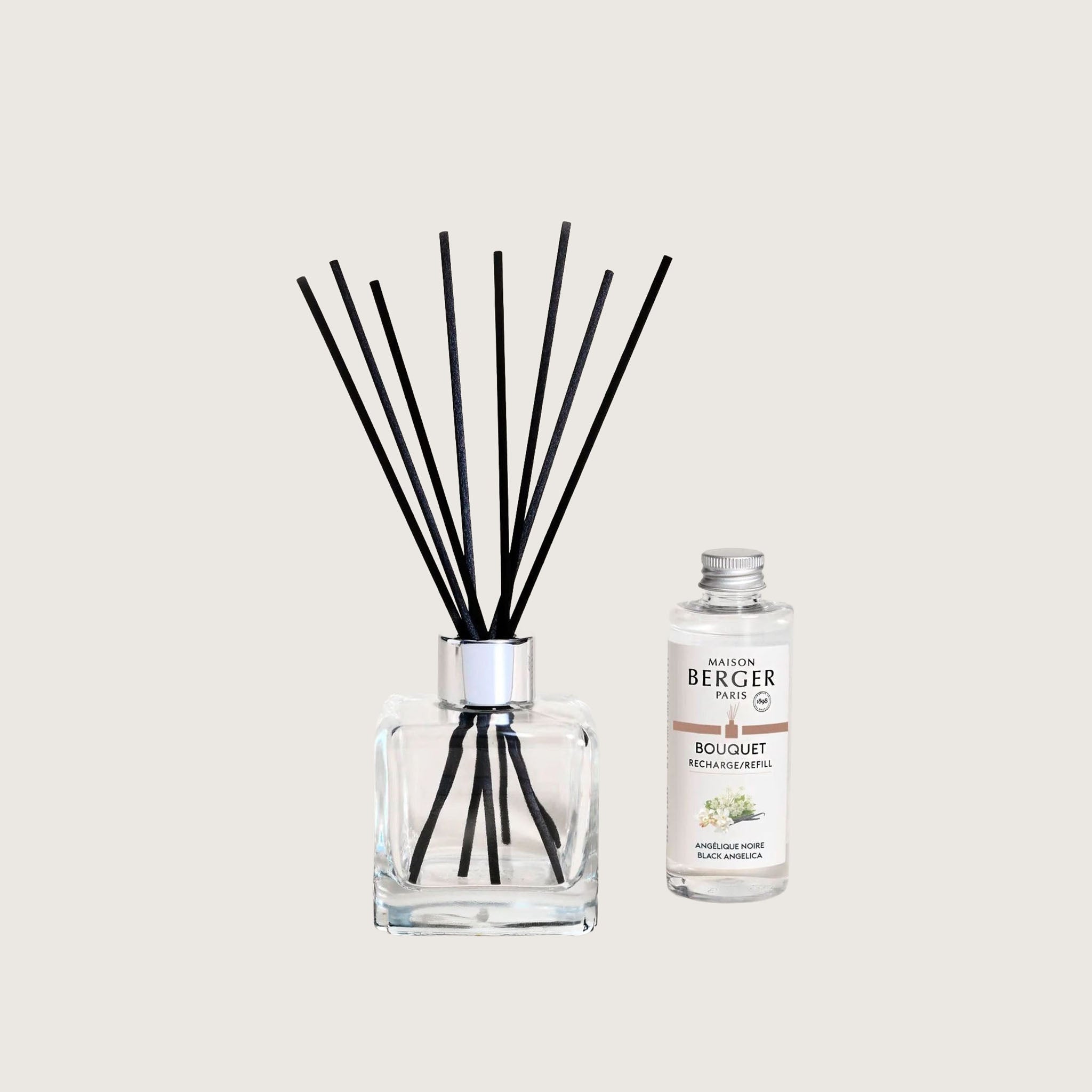 Maison Berger Black Angelica Cube Reed Diffuser