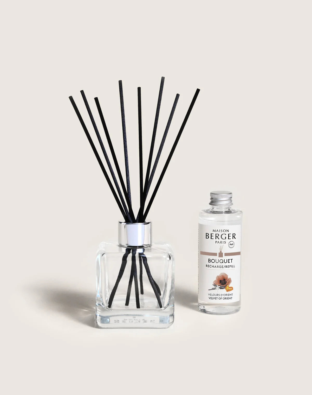 Cube Reed Diffuser 100 ml - Velvet Of Orient - Maison Berger