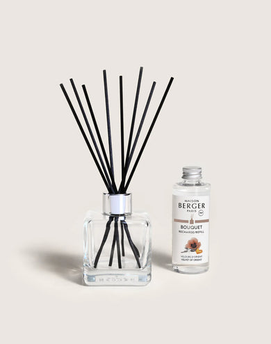 Cube Reed Diffuser 100 ml - Velvet Of Orient - Maison Berger