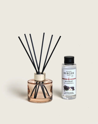 Maison Berger Pomelis Mini Reed Diffuser & Scented Ceramic Gift Set with Vanilla Magnificence