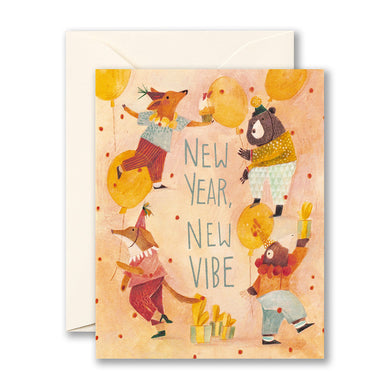 Compendium New Year, New Vibe Birthday Card