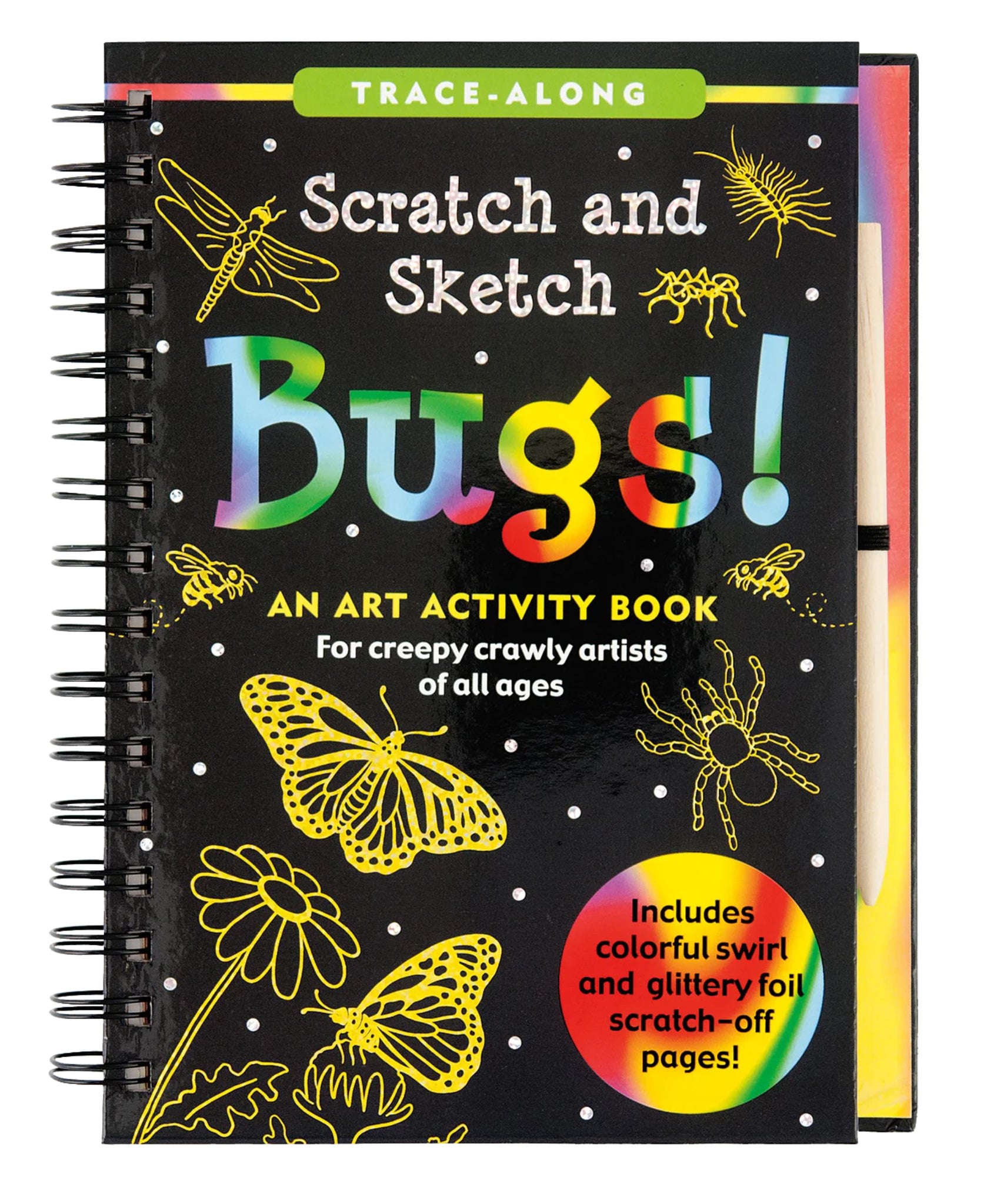 Peter Pauper Press Bugs! Scratch & Sketch
