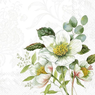 IHR Noelia White Lunch Napkins