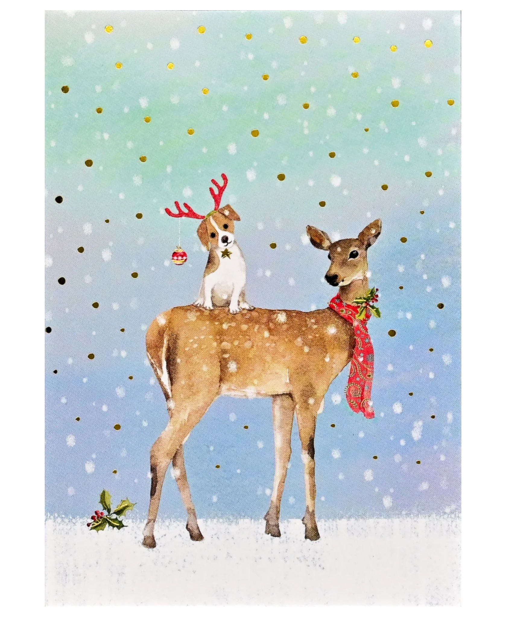 Peter Pauper Press Winter Friends Small Boxed Holiday Cards