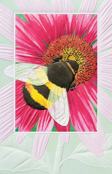 Pumpernickle Bumble Bee Thank You Card