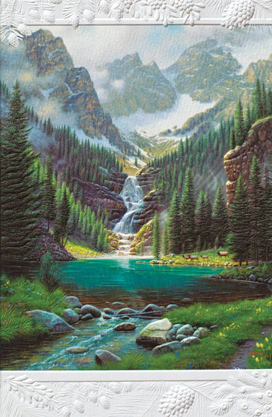 Pumpernickle Solitude Lake Birthday Card