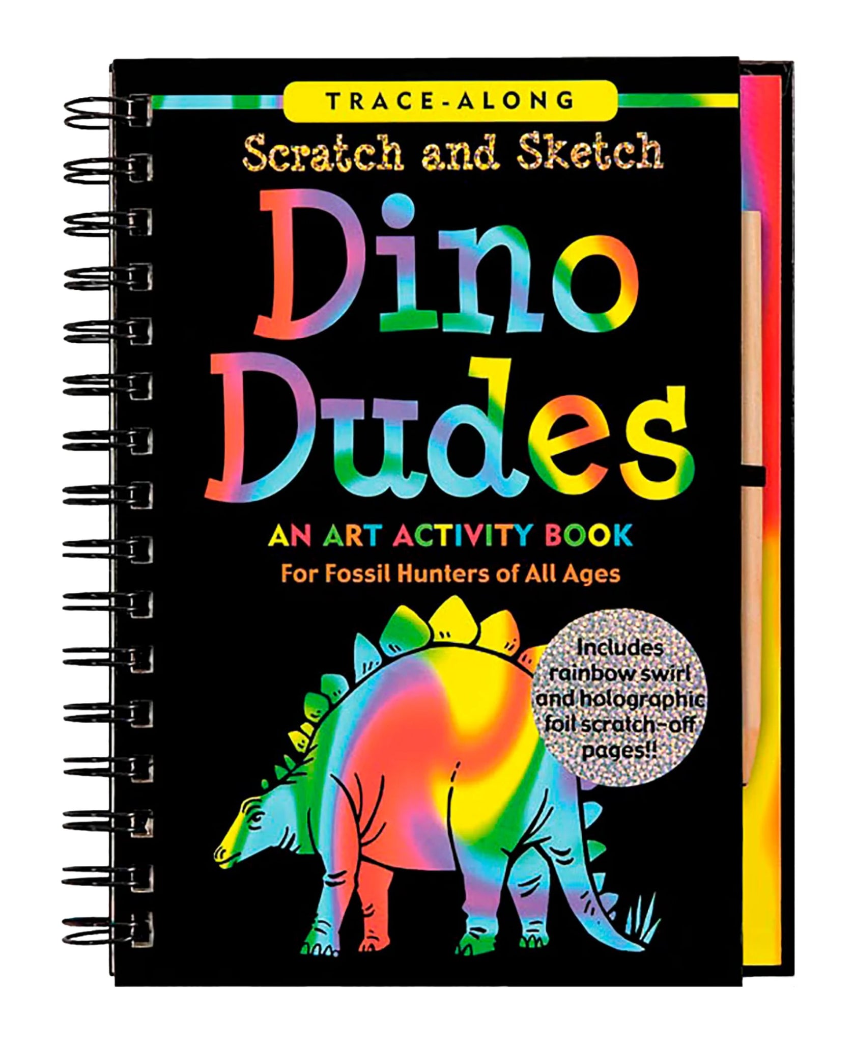 Peter Pauper Press Dino Dudes Scratch and Sketch