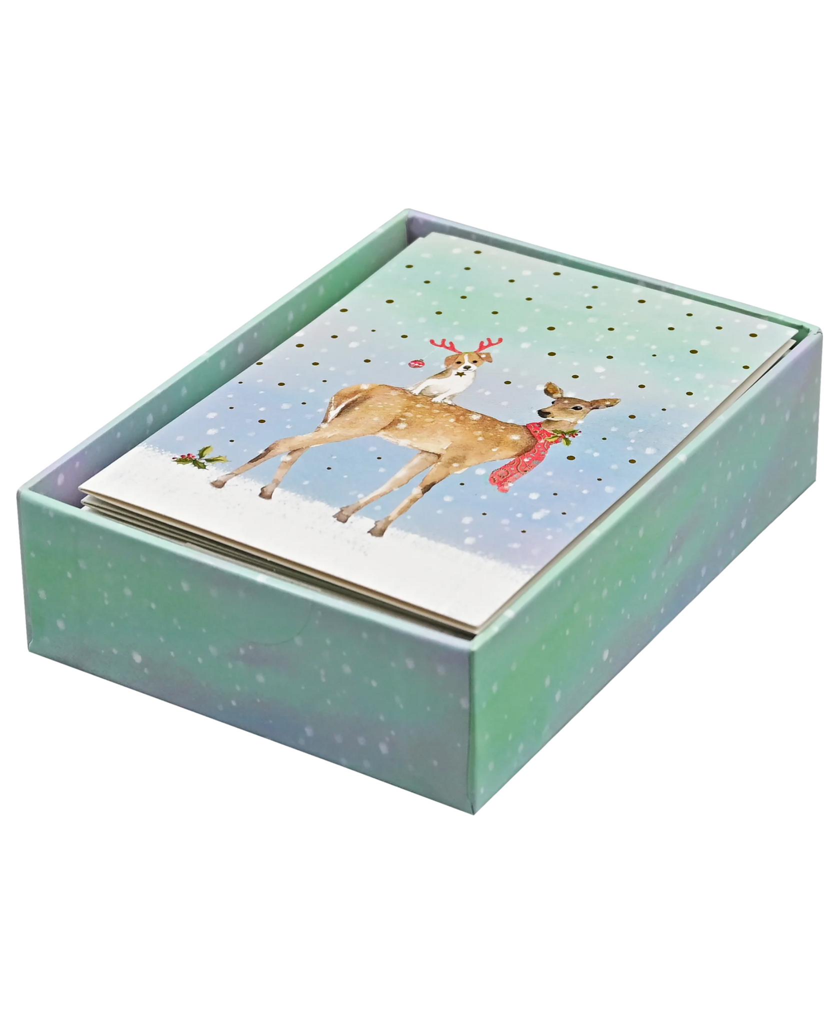 Peter Pauper Press Winter Friends Small Boxed Holiday Cards