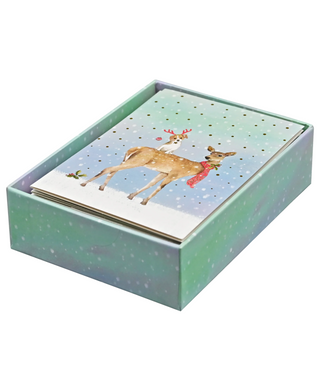 Peter Pauper Press Winter Friends Small Boxed Holiday Cards