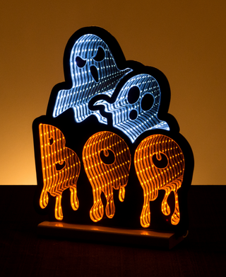 Ghost Boo Halloween Infinity Light
