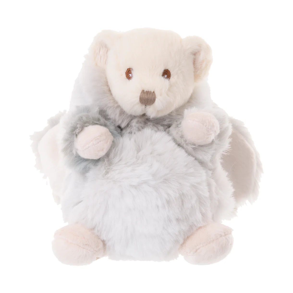 Bukowski Bears Ziggy Winter Rabbit Gray Plush