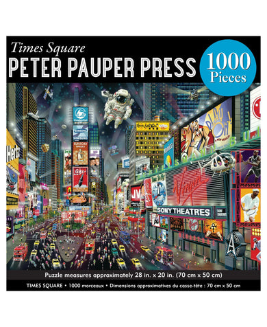 Peter Pauper Press Times Square 1000 Piece Jigsaw Puzzle