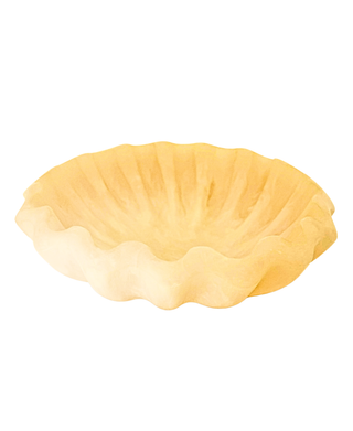 Scallop Resin Bowl - Small
