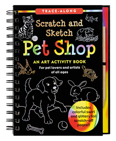 Peter Pauper Press Pet Shop Scratch & Sketch