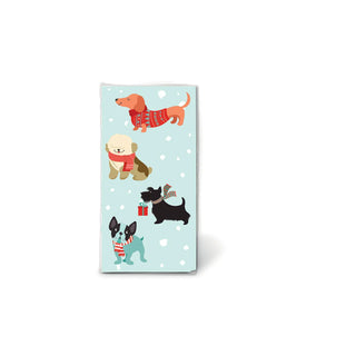 Merry Dogs Pocket Tissue