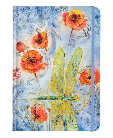 Peter Pauper Press Small Indigo Dragonfly Journal