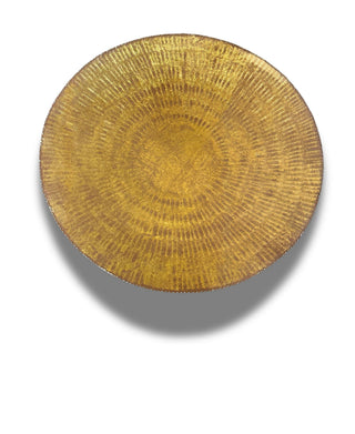 Gold Tin Bowl - 18 inch