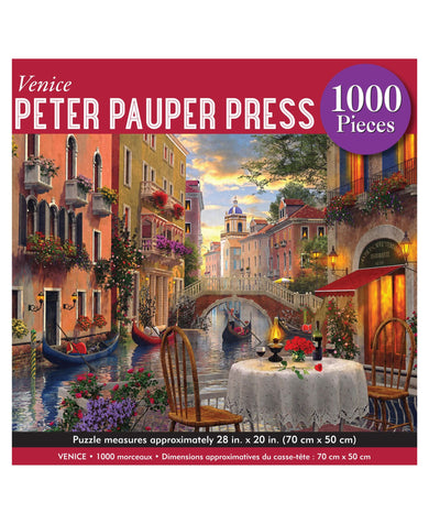 Peter Pauper Press Venice 1000 Piece Jigsaw Puzzle