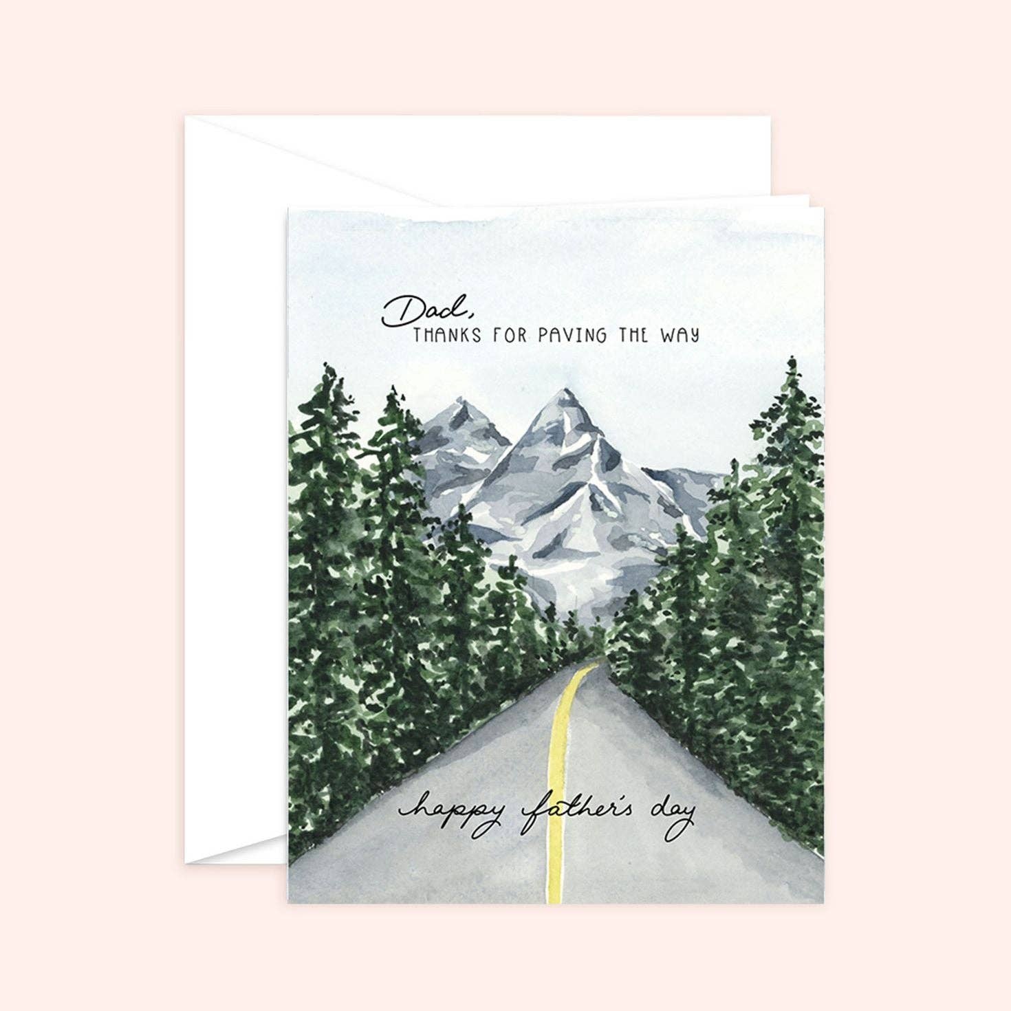 Father's Day Paving the Way Card