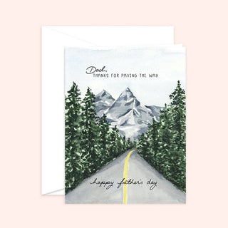 Father's Day Paving the Way Card