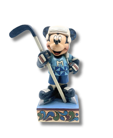 Jim Shore Disney 'Refuse To Lose' Hockey Mickey Figurine