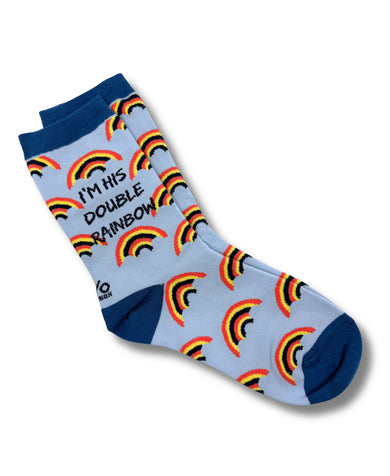 I'm His Double Rainbow Women's Socks