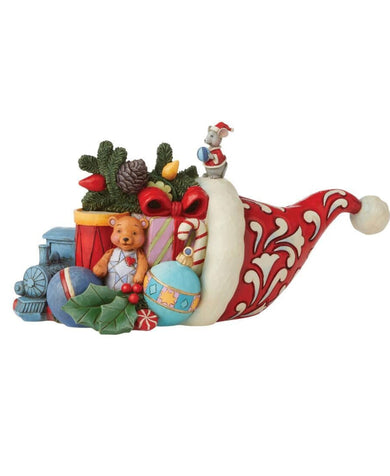 Jim Shore: Christmas Blessings Overflow Christmas Cornucopia