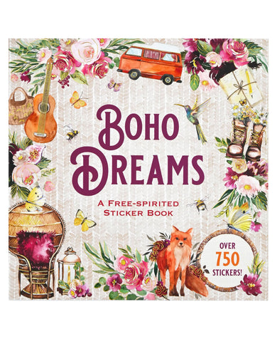 Peter Pauper Press 'Boho Dreams' Sticker Book