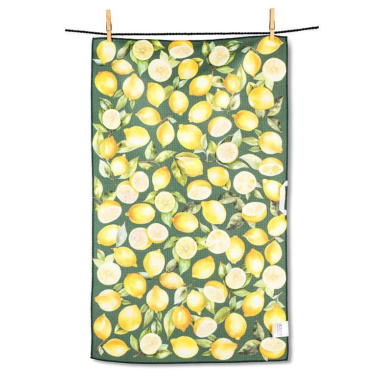 Lemons Double Sided Kitchen Towel