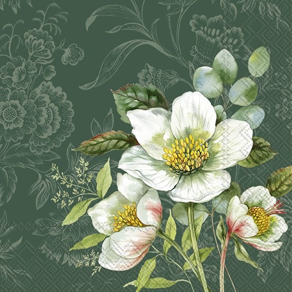 IHR Noelia Green Lunch Napkins