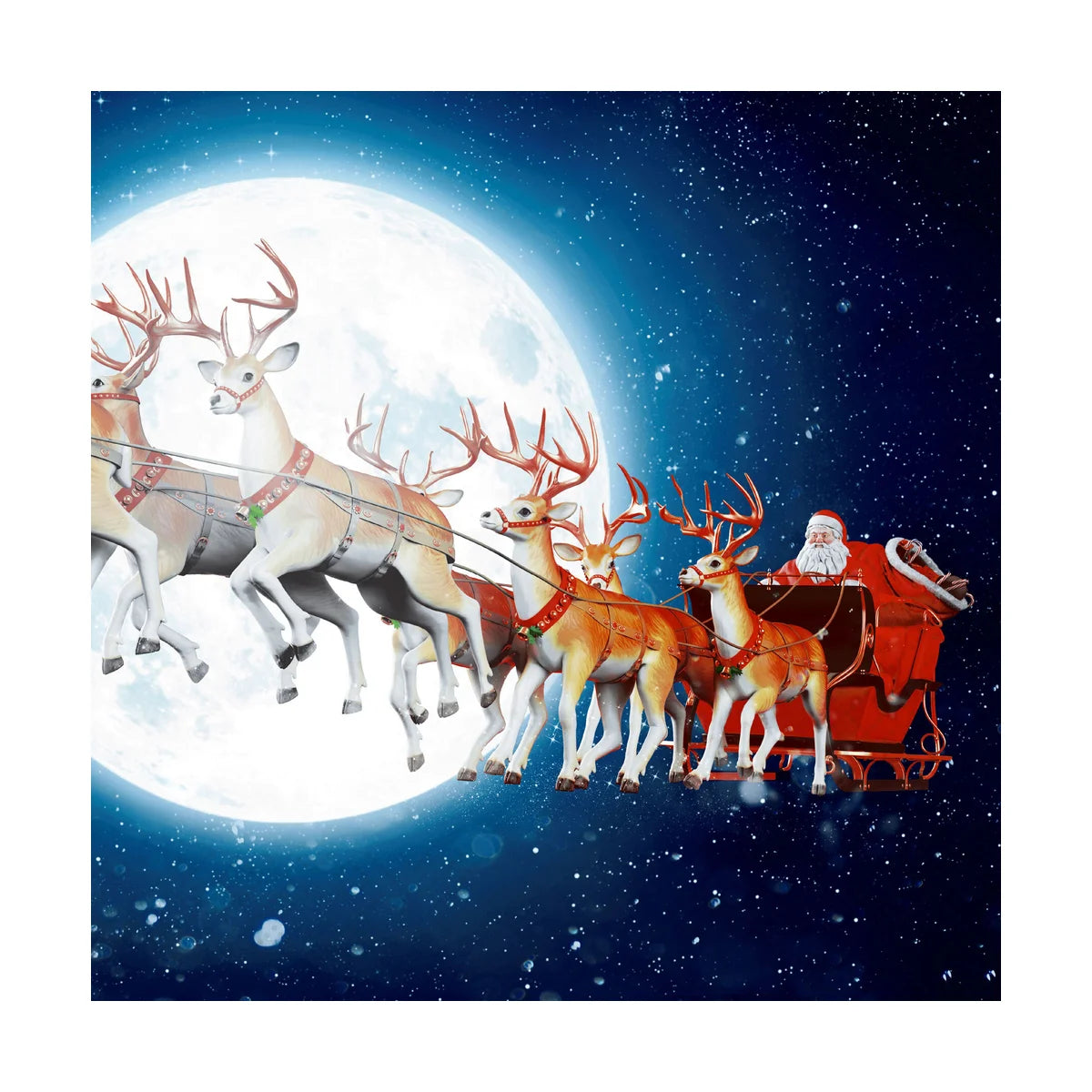 Lunar Xmas Luncheon Napkin