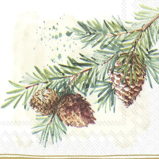IHR Decorative Branches Lunch Napkins