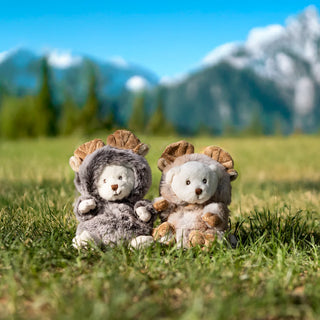 Bukowski Bears Ziggy Moose Light Brown Plush