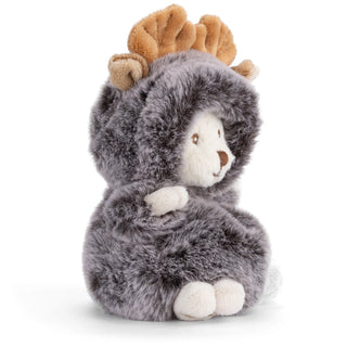 Bukowski Bears Ziggy Moose Gray Plush