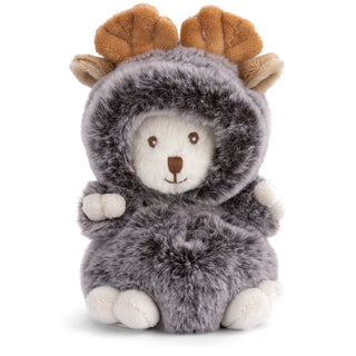 Bukowski Bears Ziggy Moose Gray Plush