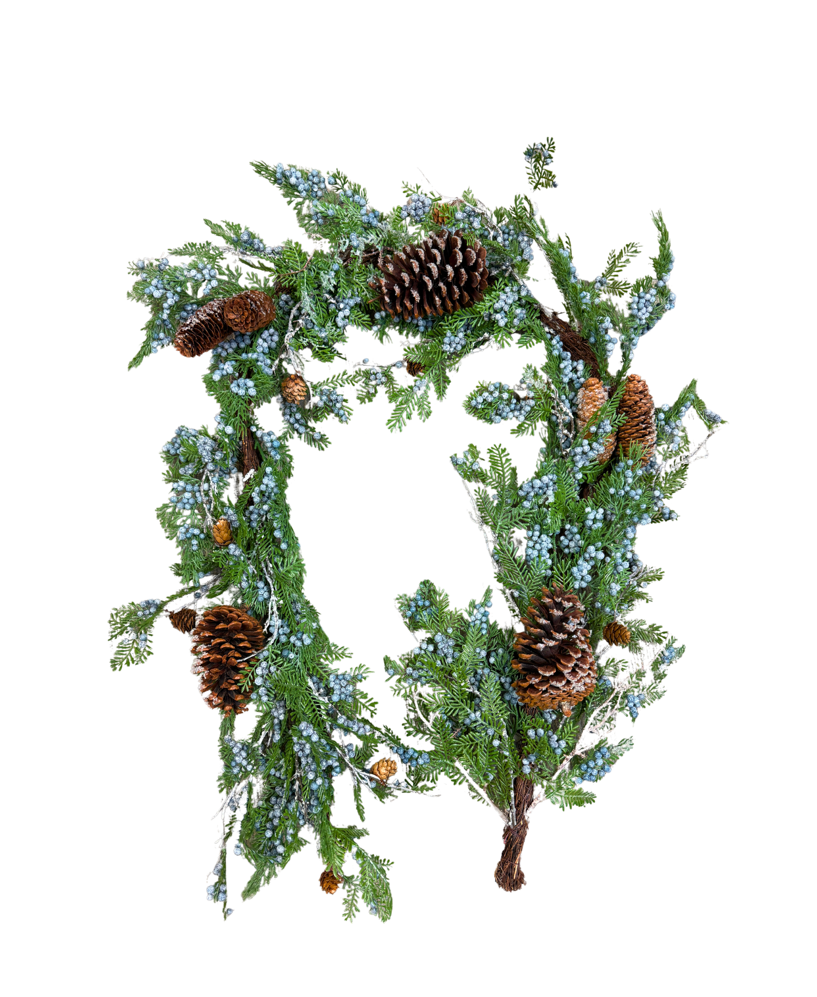 Pine With Berries Garland