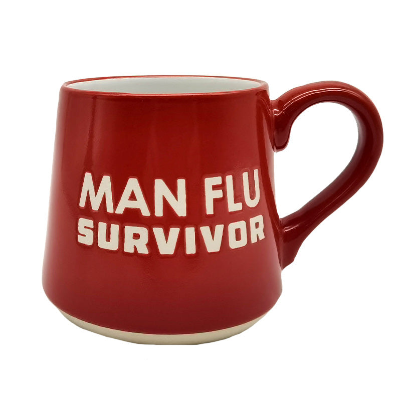 Man Flu Survivor Fat Bottom Mug