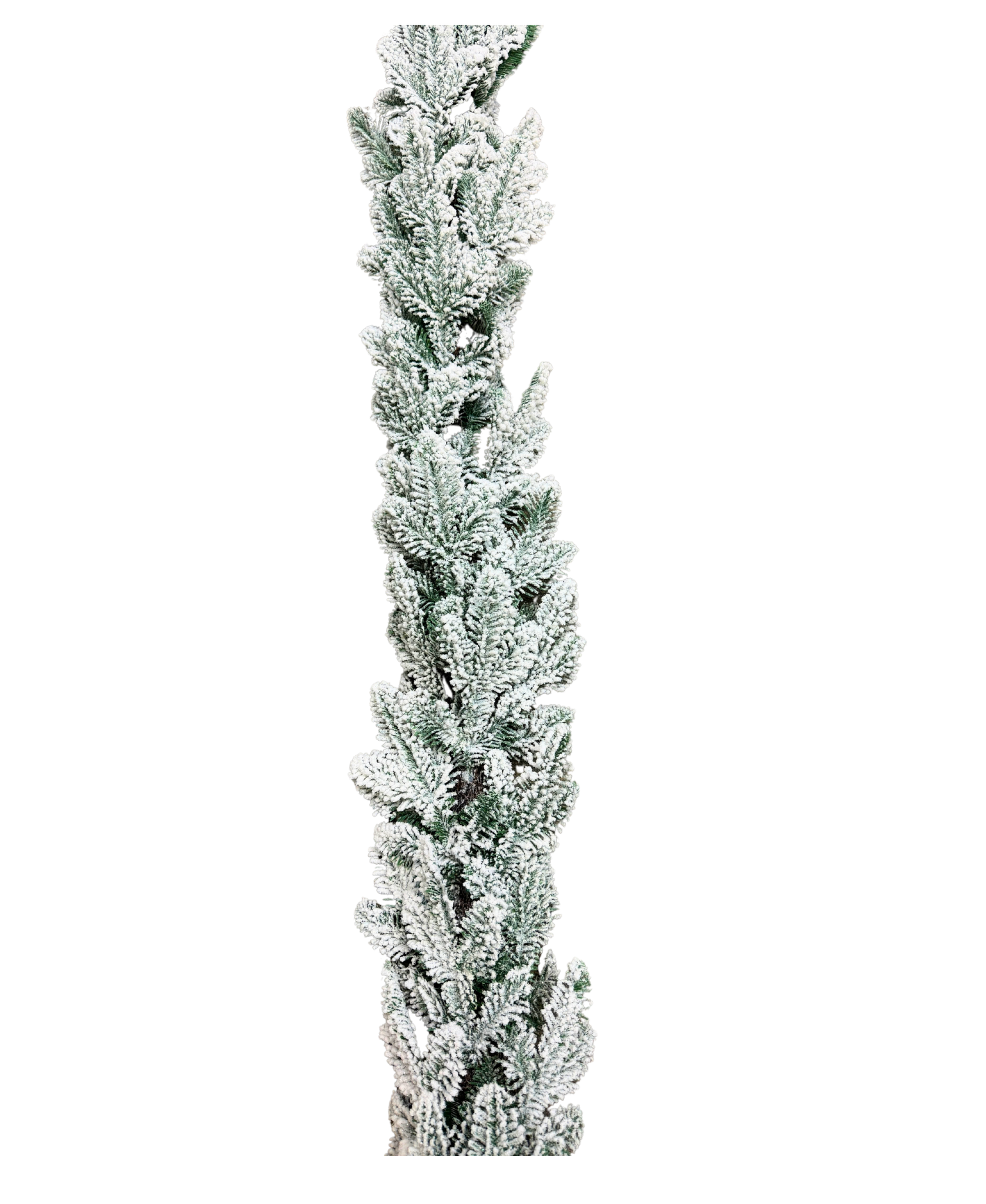 Flocked Pine Garland