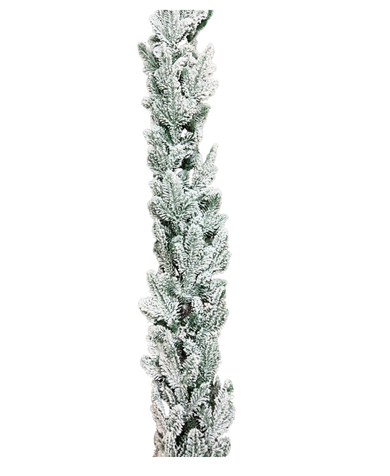 Flocked Pine Garland