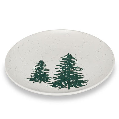Small Plate With Trees